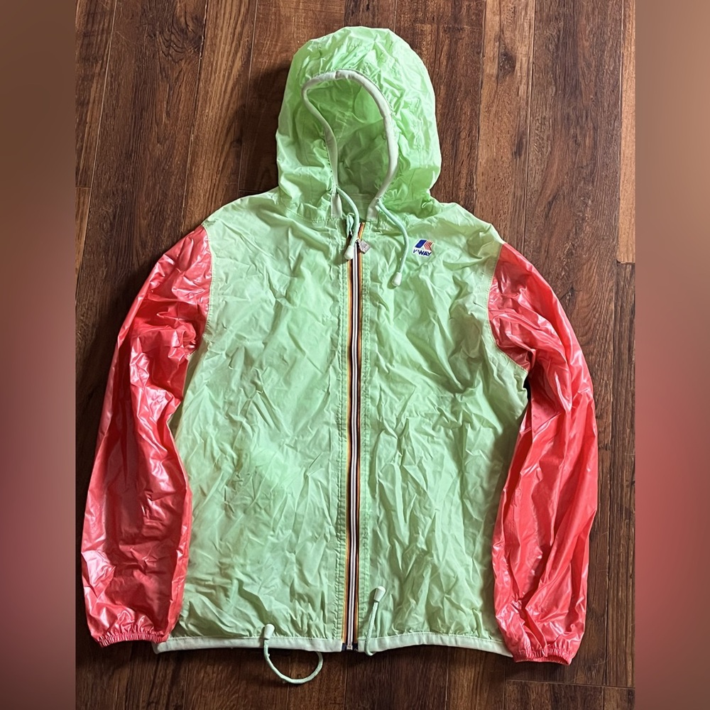 K-Way packable windbreaker